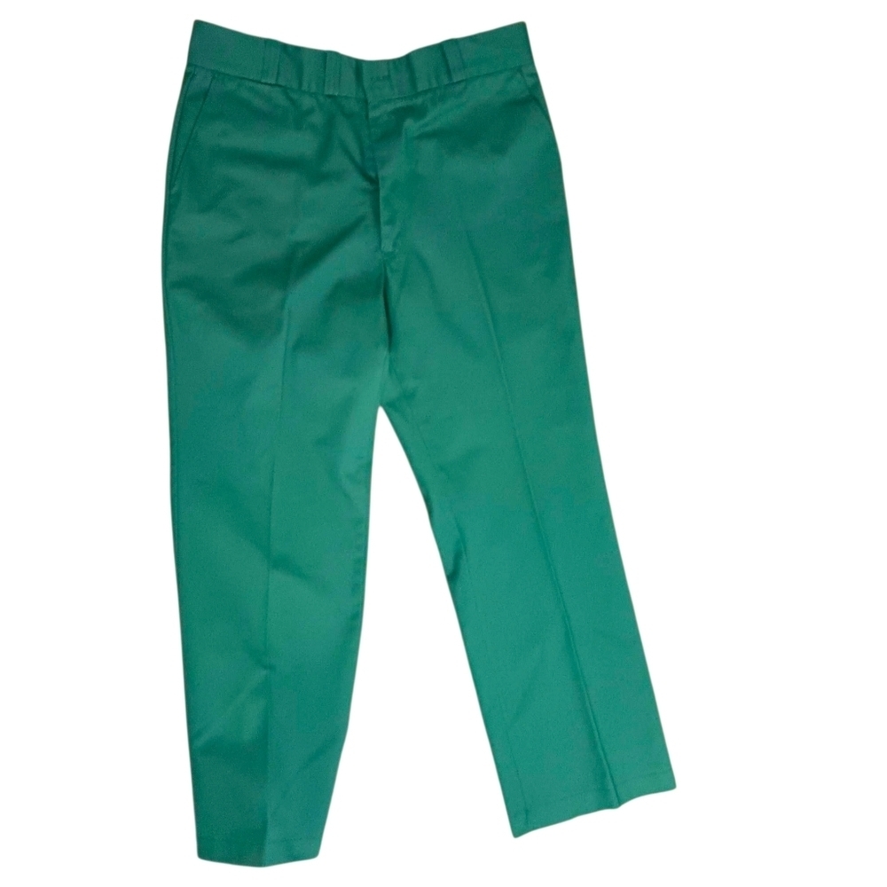 Vintage Bright Green Trousers  38 X 30